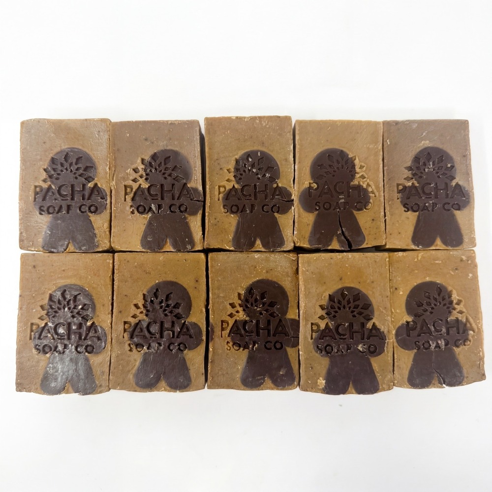 10 PACHA SOAP Sugar & Spice Bar Soap, 4 OZ Each New